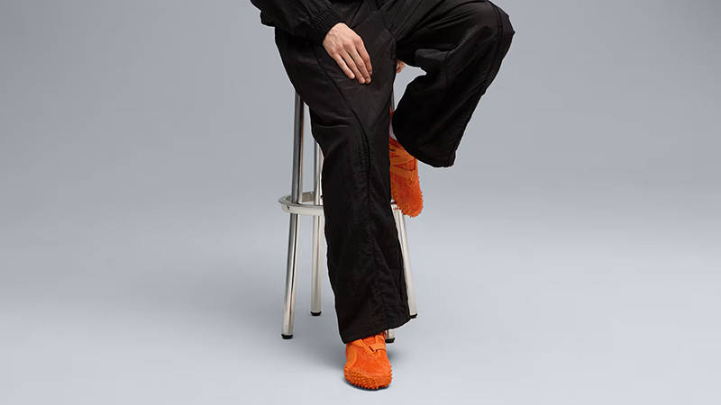 PUMA Mostro Orange 403812-03 on foot side