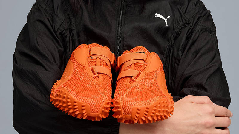 PUMA Mostro Orange 403812-03 on hand