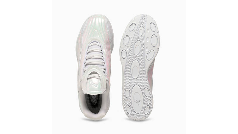 PUMA V-S2 Pearlized White 404010-02 middle