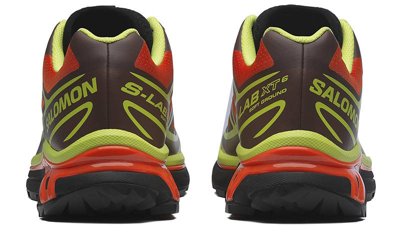 Salomon XT-6 Red Orange Green L47869600 back
