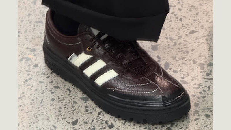 Song For The Mute x adidas Samba LX Freizeit Brown back