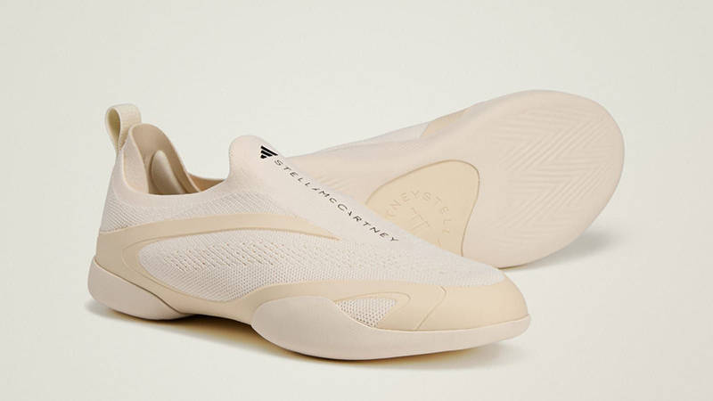 Stella McCartney x adidas Taekwondo Beige JQ2976 front