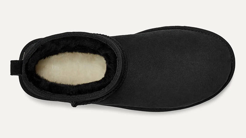 UGG Classic Ultra Mini Black Mens 1137391-BLK Top