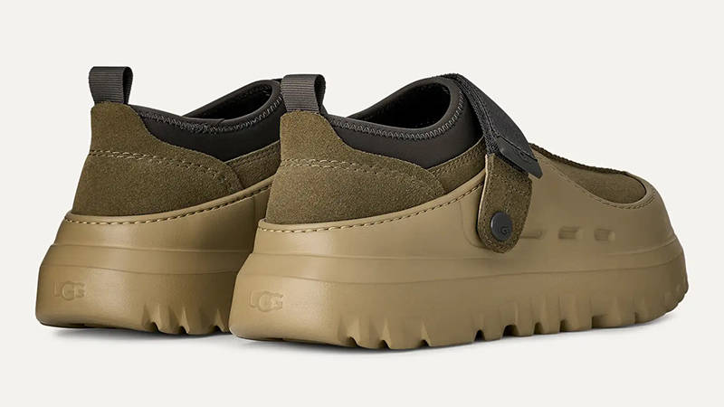 UGG PeakMod Lowcut Dark Olive Moss Green 1171355-DLVM Back