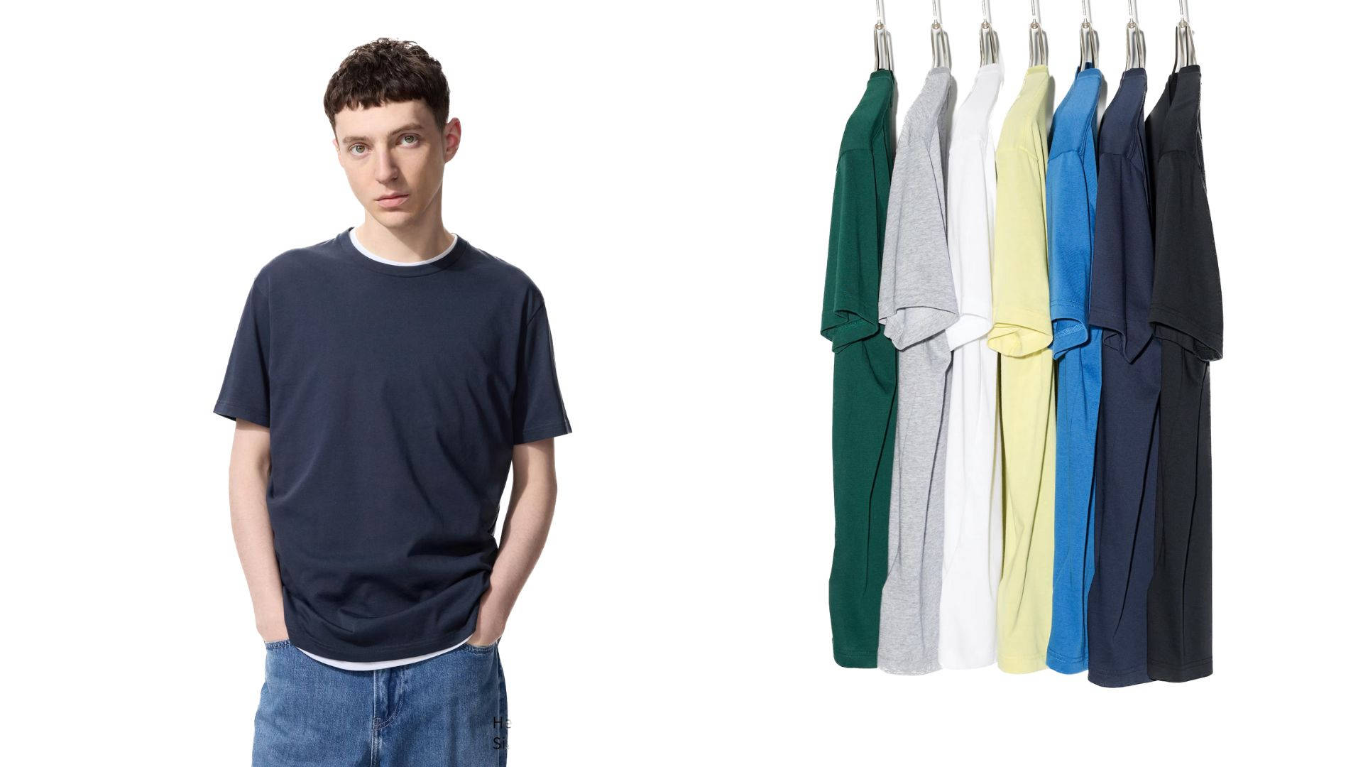 UNIQLO DRY Colour Crew Neck T-Shirt