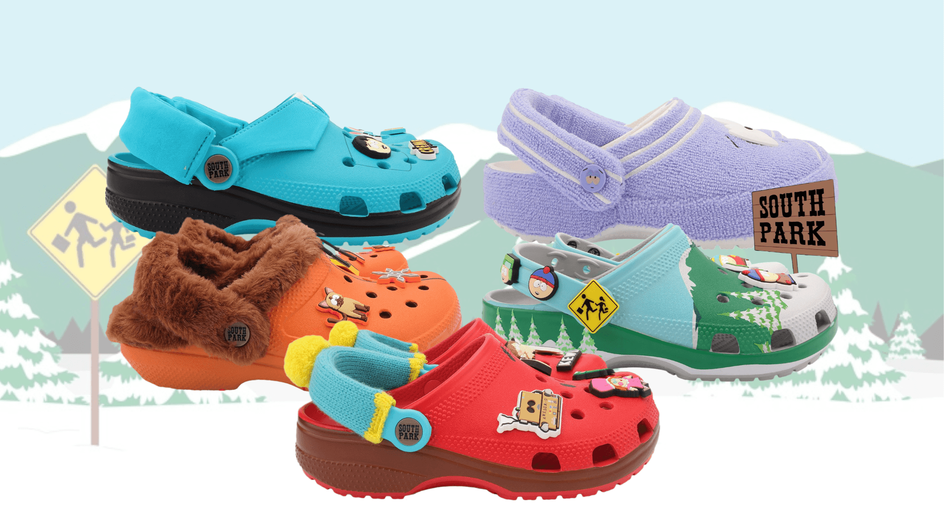 The South Park Crew Get Their Own Crocs
