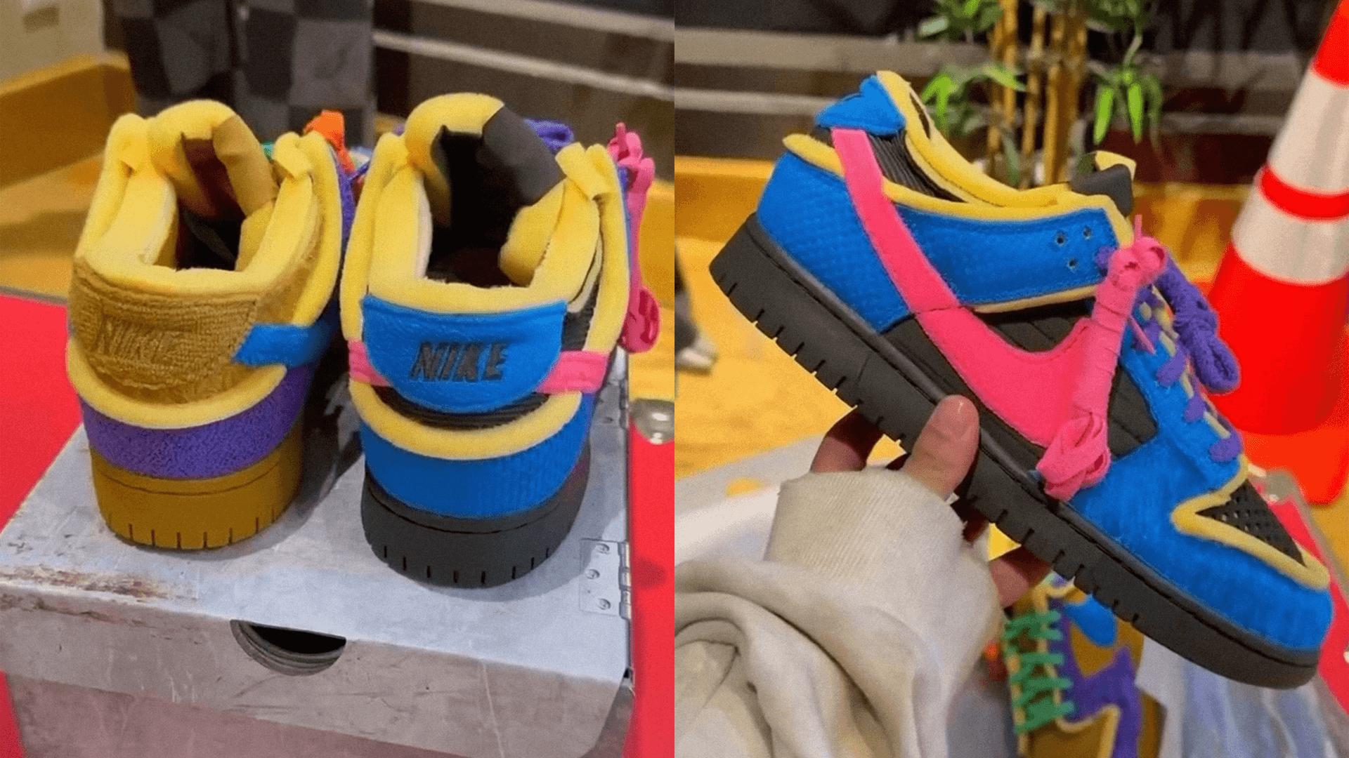 Cactus Plant Flea Market x Nike Dunk Low Swamp Sponge Multi