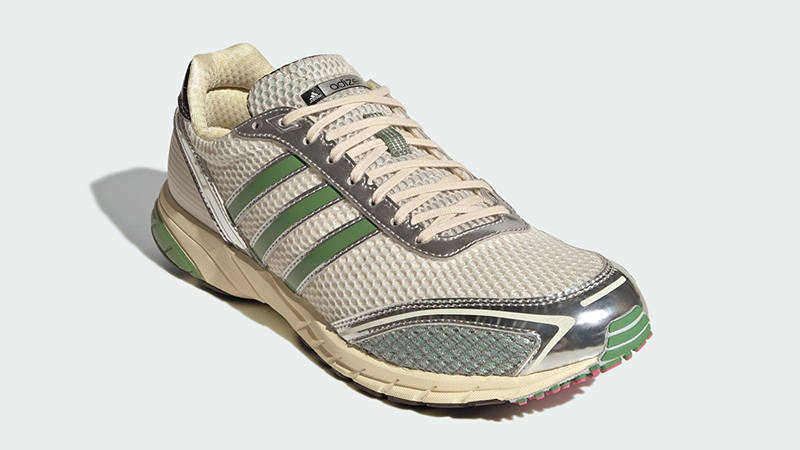 adidas Adizero Adios OG White Green JQ6715 front