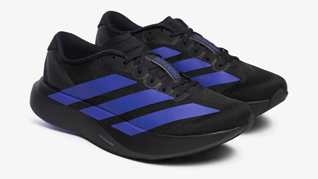 adidas Adizero EVO SL Black Blue Front