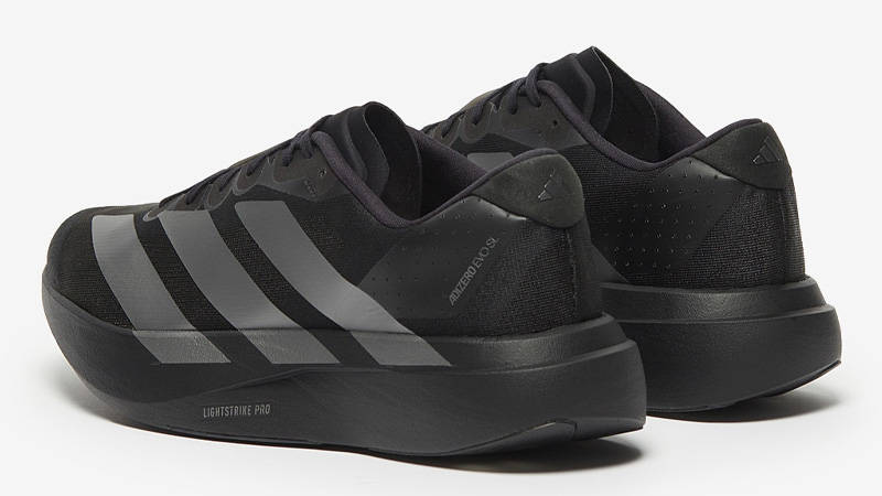 adidas Adizero Evo SL Black Iron Metallic Back