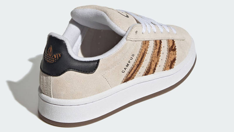adidas Campus 00s GS Leopard Stripes Wonder White Back