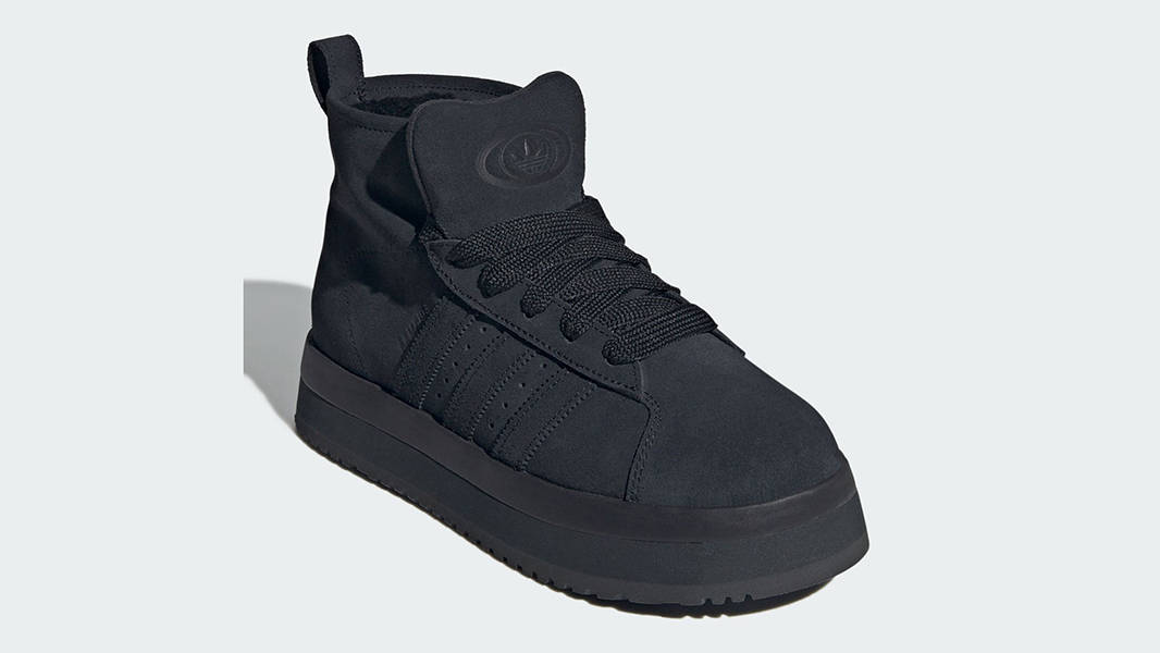 adidas Campus 00s Winter Mid Black JR3737 Side