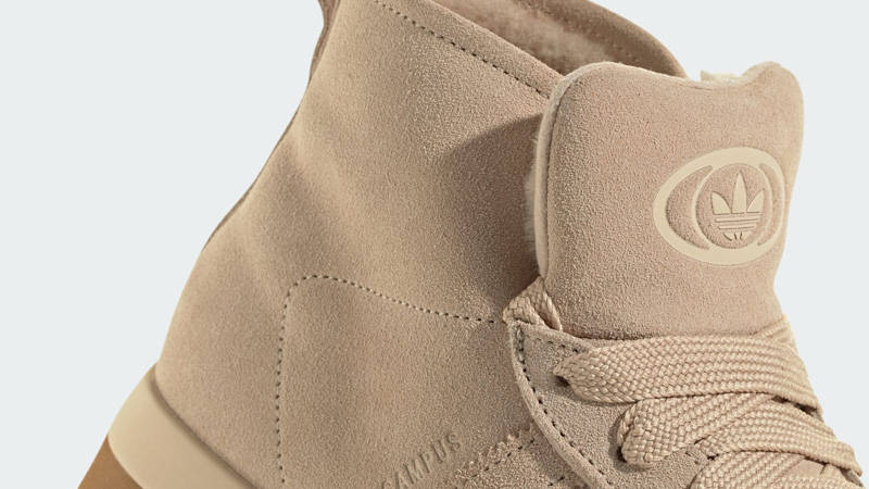adidas Campus 00s Winter Mid Magic Beige Closeup