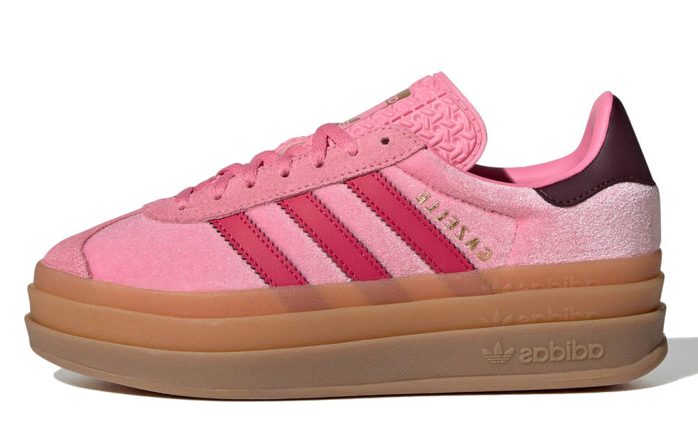 adidas Gazelle Bold Bliss Pink Ruby Red