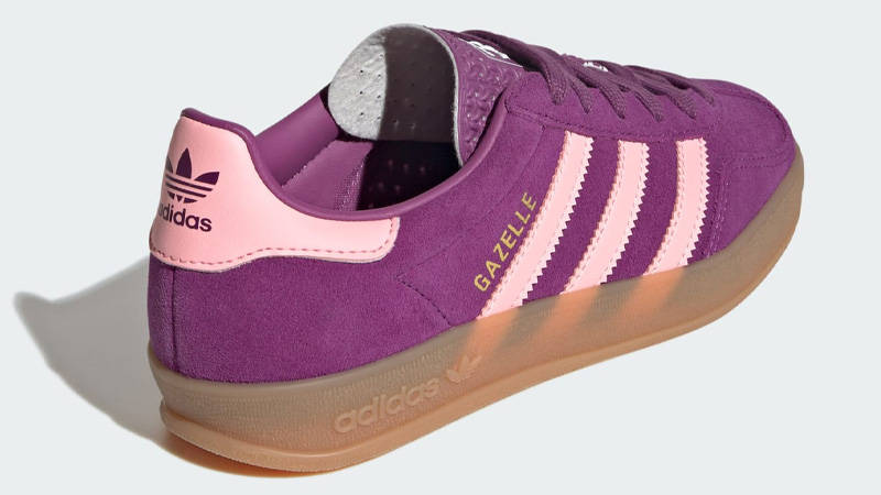 adidas Gazelle Indoor GS Rich Mauve Back
