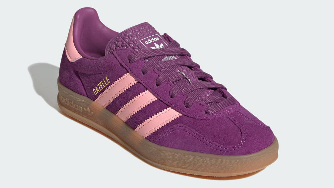 adidas Gazelle Indoor GS Rich Mauve Front