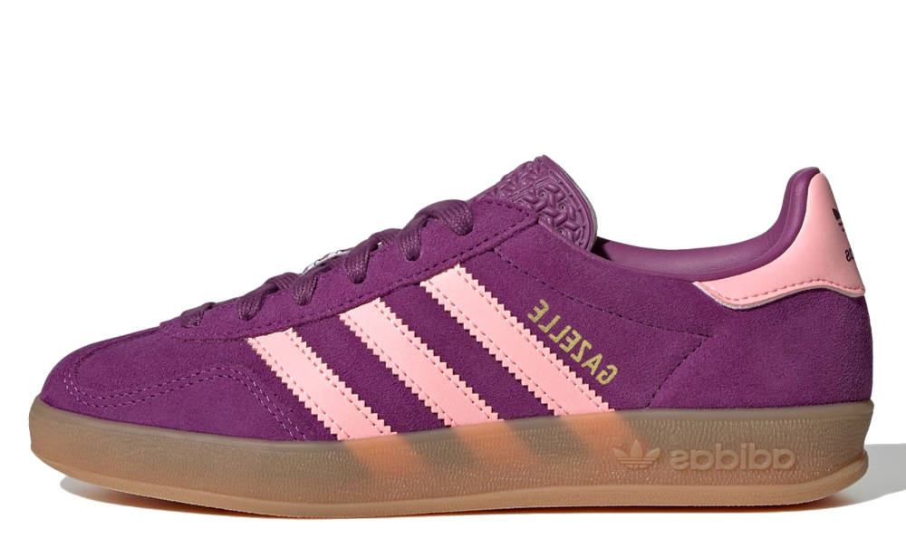 Adidas Shoe Adidas Gazelle Rich Purple Adidas Gazelle Trainers