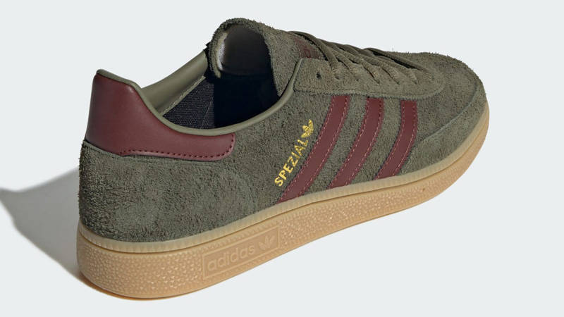 adidas Handball Spezial Focus Olive Fox Brown Back