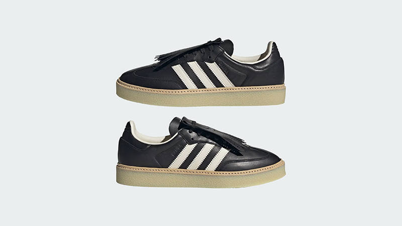 adidas Samba Lux Black White JR0904 feature
