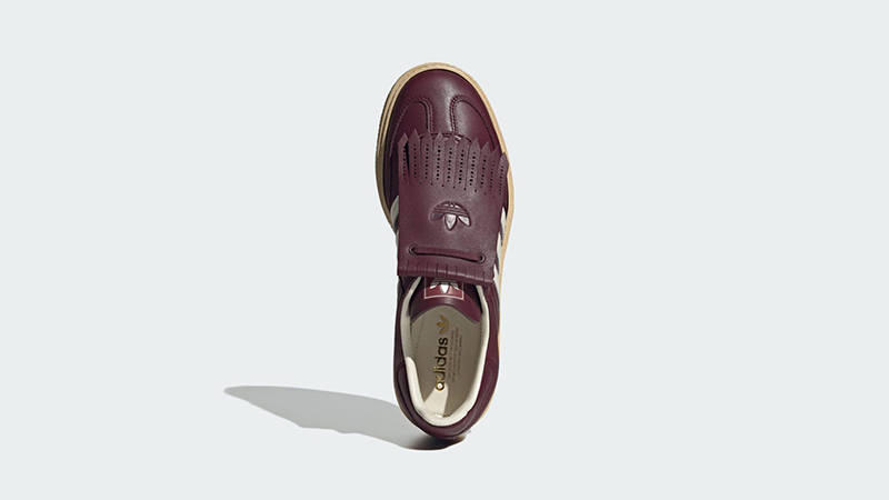 adidas Samba Lux Maroon Off-White JR0903 middle