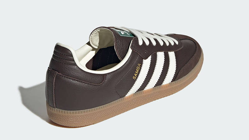 adidas Samba OG Dark Brown JR0891 back