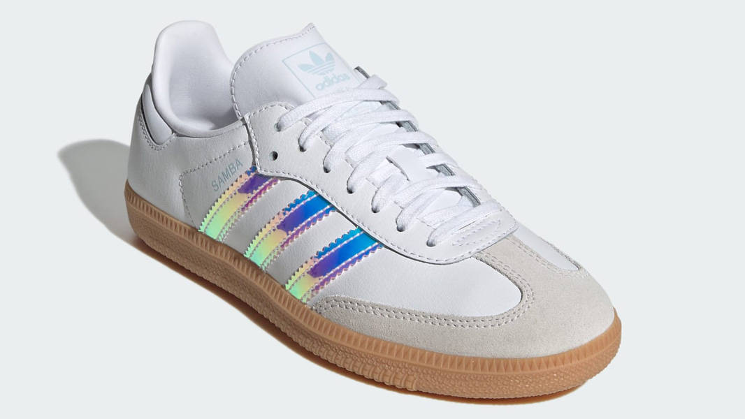 adidas Samba OG GS White Iridescent Front