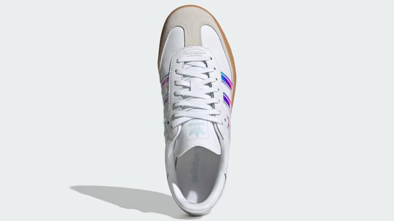 adidas Samba OG GS White Iridescent Middle