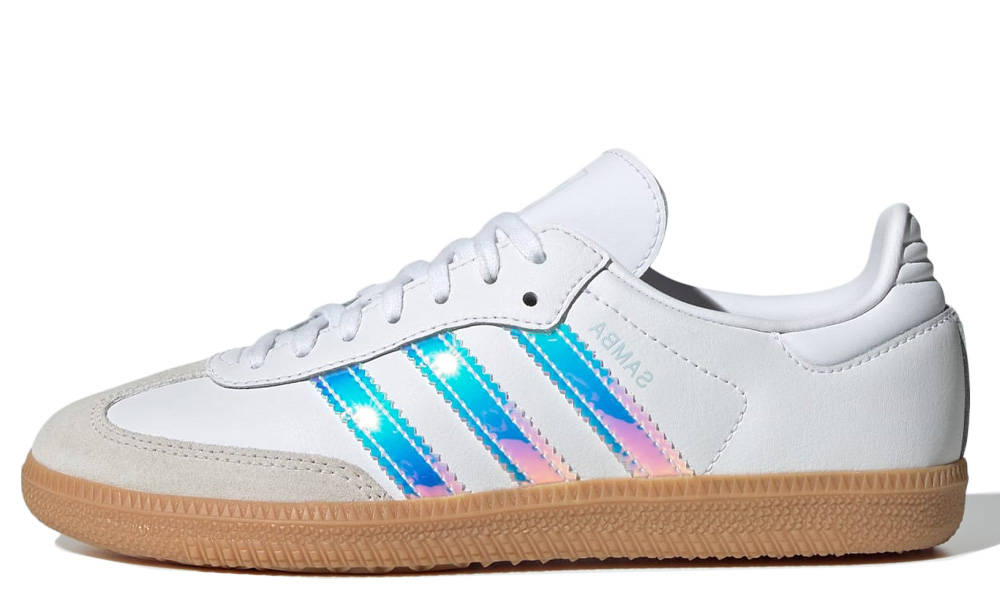 adidas Samba OG GS White Iridescent