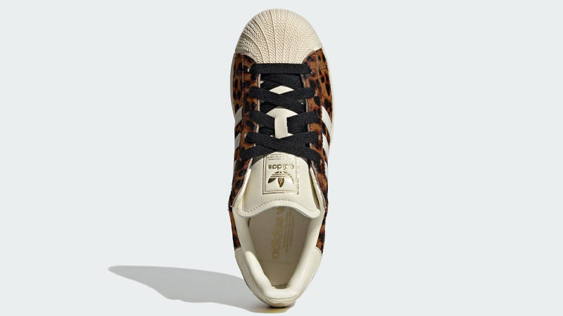 adidas Superstar Brown Cream Leopard Middle