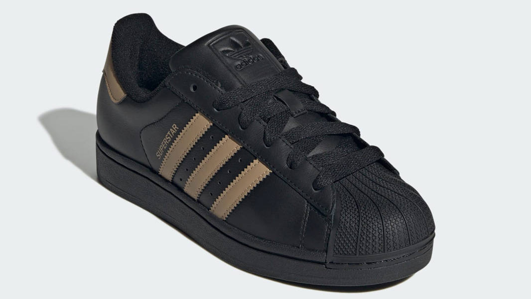 adidas Superstar II Black Cardboard Front