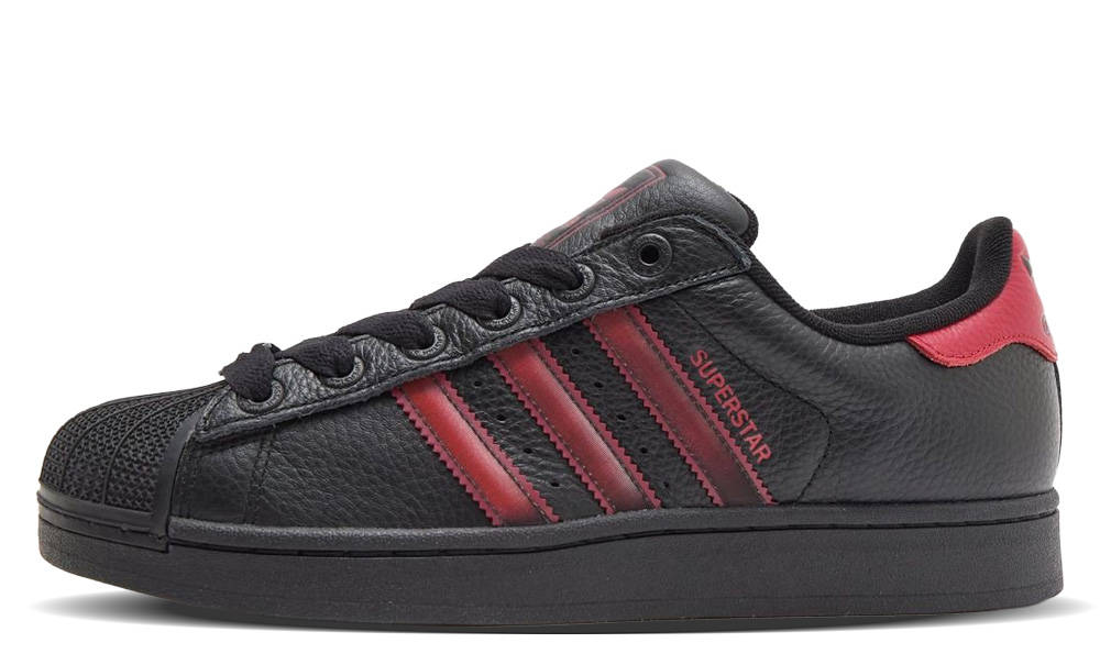 adidas Superstar II Black Red