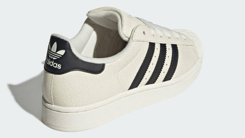 adidas Superstar II Cracked Leather Off White Back