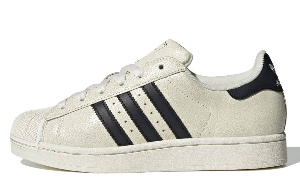 adidas Superstar II Cracked Leather Off White