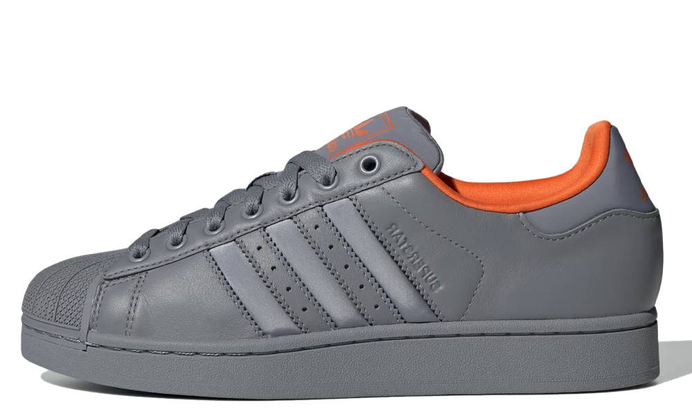 adidas Superstar II Grey Orange