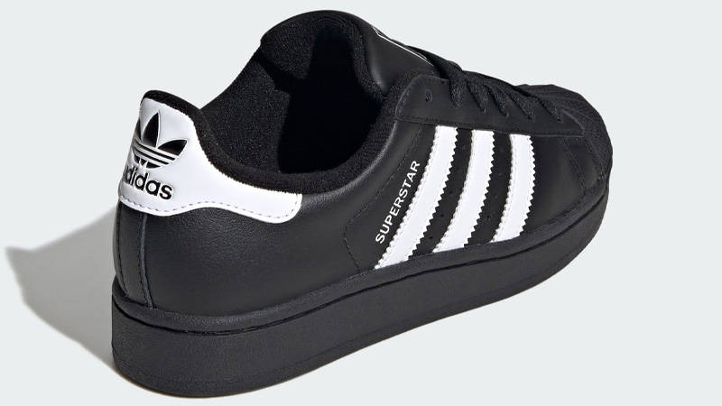 adidas Superstar II GS Black White Back