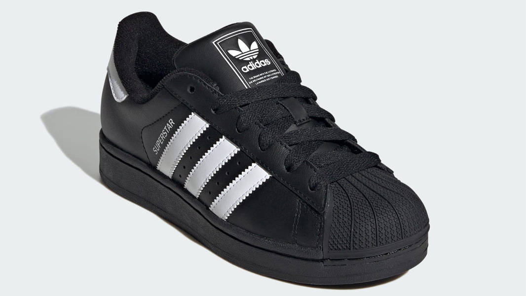 adidas Superstar II GS Black White Front