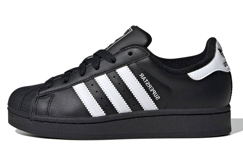 adidas Superstar II GS Black White