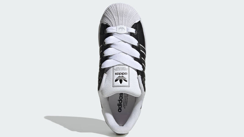 adidas Superstar II GS Core Black Matte Silver Middle