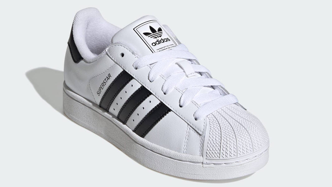 adidas Superstar II GS White Black Front
