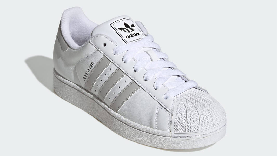 adidas Superstar II White Grey Front