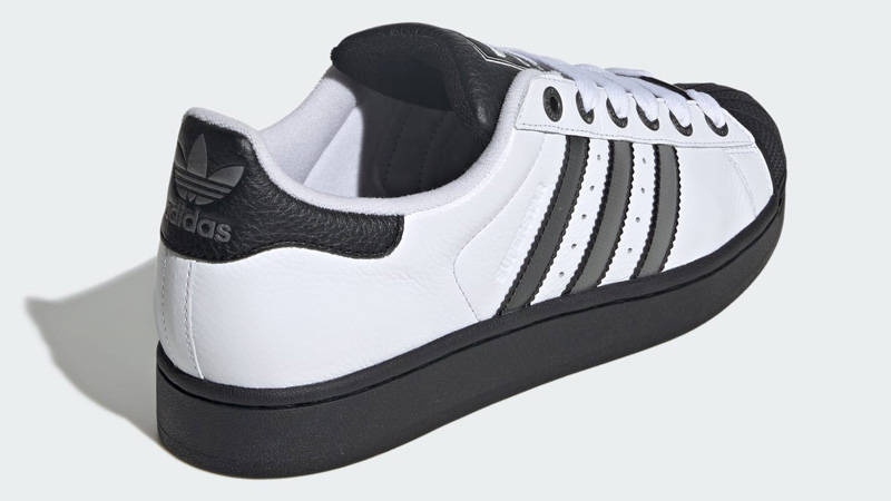 adidas Superstar II White Matte Silver Black Back
