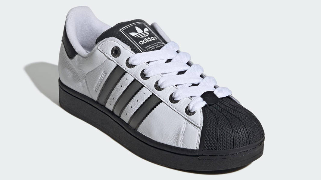adidas Superstar II White Matte Silver Black Front