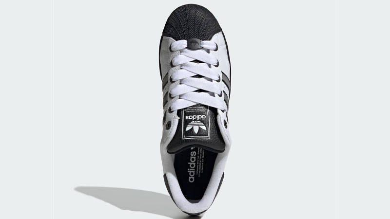 adidas Superstar II White Matte Silver Black Middle