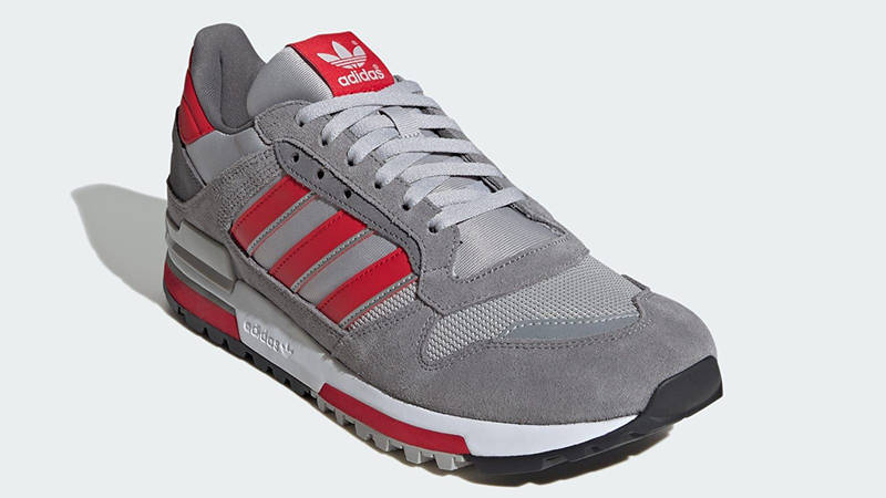 adidas ZX 600 Grey Better Scarlet | JP8182 | The Sole Supplier