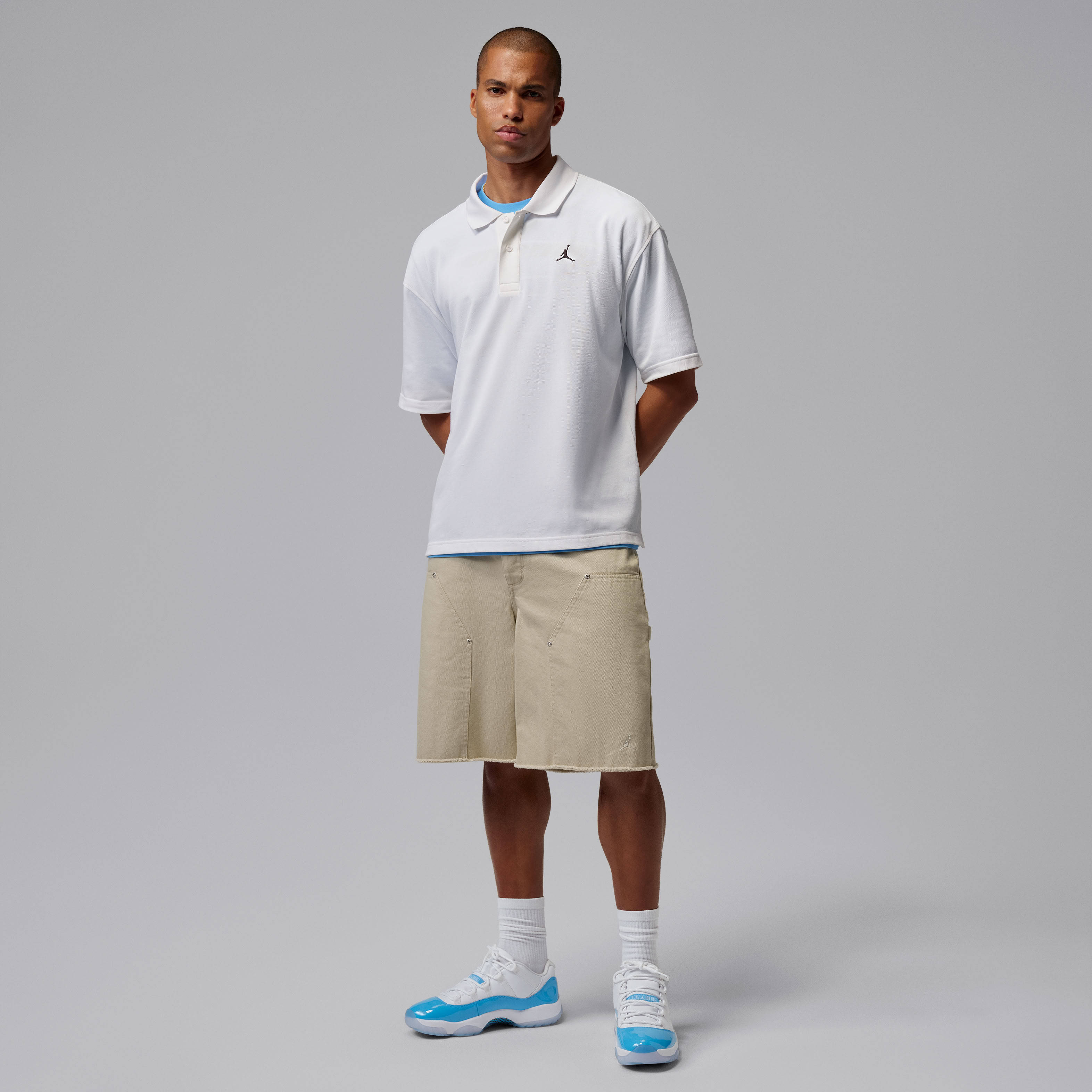 Air Jordan 11 Low University Blue 2026 On Foot