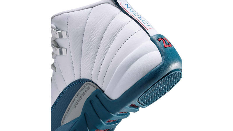 Air Jordan 12 GS French Blue 2025 153265-114 heel