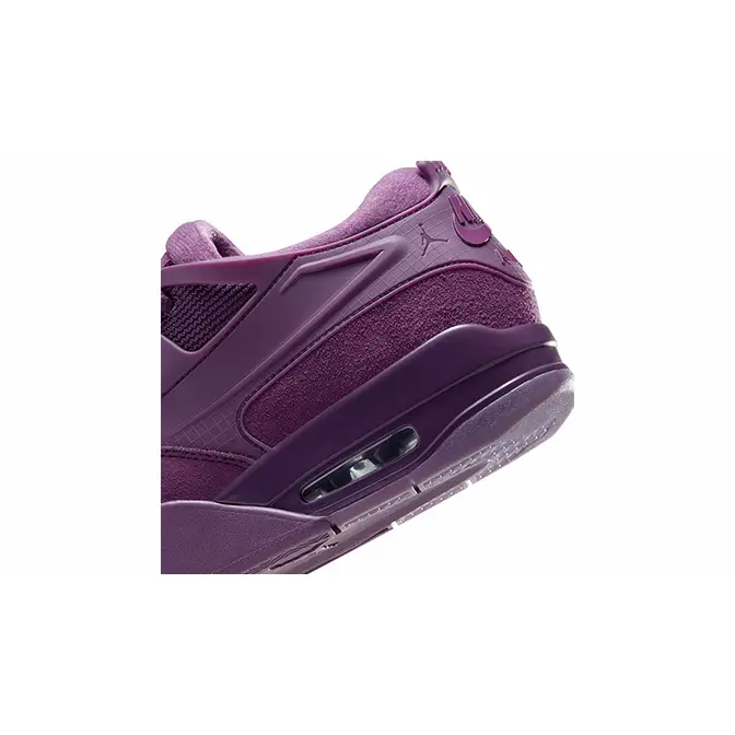 Air Jordan 4 RM Vintage Purple HF8126-500 heel