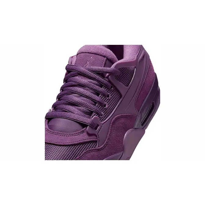 Air Jordan 4 RM Vintage Purple HF8126-500 tongue