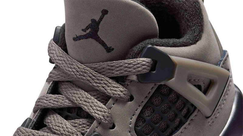 Air Jordan 4 Toddler Cave Stone Closeup