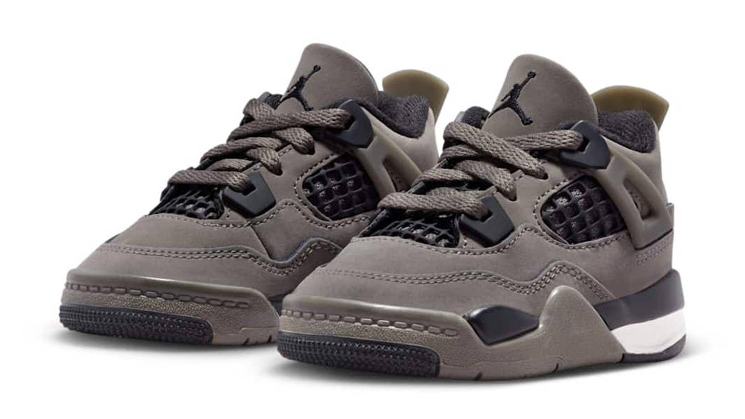 Air Jordan 4 Toddler Cave Stone Front